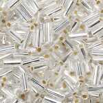 Böhmische Rocailles Stäbchen 5 x 2 mm Ø...