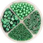 Perlen- und Pailletten-Mix Höhe: 1 cm Ø 9 cm...