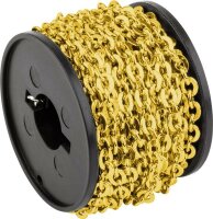 KNORR-PRANDELL Ankerkette aus Alu 12mm 5m gold 216141515