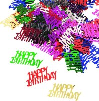 KNORR PRANDELL 216377190 Aluflitter Happy Birthday ca. 2...