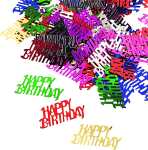 KNORR PRANDELL Aluflitter Happy Birthday ca. 2 - 3 mm...