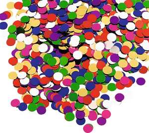 KNORR PRANDELL Aluflitter Punkte-Mix ca. 05 - 1 cm multicolor