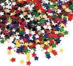 KNORR PRANDELL Aluflitter Sterne klein ca. 05 - 1 cm...