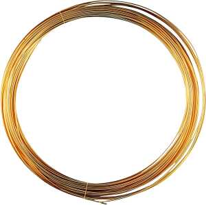 KNORR PRANDELL 216460100 Golddraht 4 m Ø 1 mm mit Kupferkern