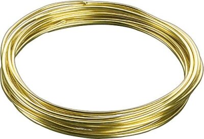 KNORR PRANDELL 216464300 Aluminiumdraht 3 m Ø 3 mm goldfarben