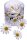 KNORR PRANDELL 216529864 Dekostreu Blumen Margeritenblüten Ø 4 cm Kunststoff weiss gelb