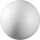 KNORR PRANDELL Styropor-Kugel-Set 2-teilig Ø 15 cm Styropor weiss