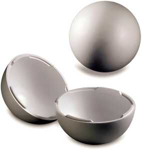 KNORR PRANDELL Styropor-Kugel-Set 2-teilig Ø 50 cm Styropor weiss