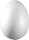 KNORR PRANDELL Styropor-Eier-Set 2-teilig 21 cm Styropor weiss