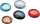 KNORR PRANDELL Glasnuggets 2 x 18 cm transparent farbig sortiert iert