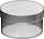 KNORR PRANDELL Acryl-Dose Höhe: 5 cm Ø 85 cm Acryl transparent