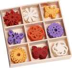 KNORR PRANDELL 218001216 Filzornamentbox Schmetterling 10...