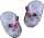 KNORR PRANDELL Dekostreu Baby Babyschuhe 3 cm Polyester rosa/weiss