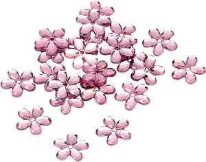 KNORR PRANDELL 218022044 Spiegelblumen Ø 12 cm Kunststoff rosa