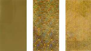 Wachsplatten-Sortiment Sortierung Hologramm gold 175 x 80 x 05 mm