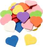 KNORR PRANDELL Moosgummi CreaSoft Herzen 35 cm...