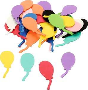 KNORR PRANDELL Moosgummi CreaSoft Ballons je 35 cm verschiedene Farben