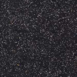 KNORR PRANDELL Moosgummi CreaSoft Glitter 20 x 30 x 02 cm schwarz