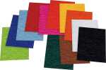 Polyesterfilz-Sortiment 20 x 30 x 01 cm