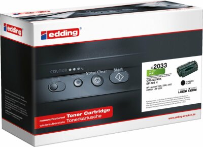 Edding Tonerkartusche EDD-2033 ersetzt HP 49X (Q5949X)