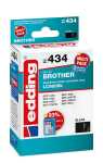 Edding Tintenp EDD-434 ersetzt Brother LC980BK Doppelpack