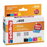 Edding Druckerpatronen Multipack EDD-405 4 Epson Stylus...