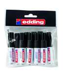 Edding Permanentmarker Mini 0.5 1,5-3 mm schwarz 10er-Btl.
