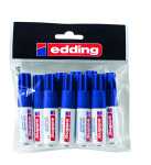 Edding Permanentmarker Mini 0.5 1,5-3 mm blau 10er-Btl.