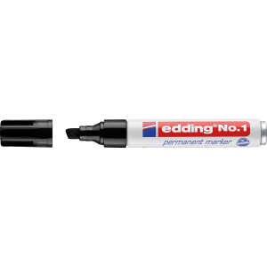Edding Permanentmarker No.1 1-5 mm schwarz