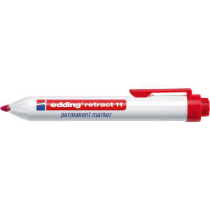 Edding Permanentmarker retract 11 1,5-3 mm rot