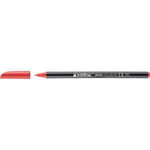 Edding Fasermaler fein 1200 1 mm rot