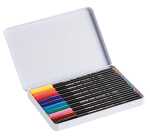 Edding Fasermaler 1300 2 mm 10er-Set Metallbox