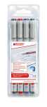 Edding Folienschreiber non-permanent 150 S 0,3 mm 4er-Set