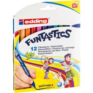Edding Fasermaler Funtastics 15 1 mm 12er-Set
