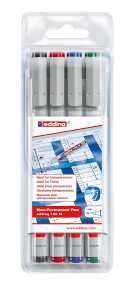 Edding Folienschreiber non-permanent 152 M 1 mm 4er-Set