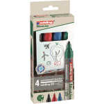 Edding Whiteboardmarker EcoLine 28 1,5-3 mm 4er-Set