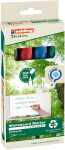 Edding Whiteboardmarker EcoLine 28 1,5-3 mm 4er-Set