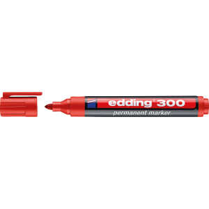 Edding Permanentmarker 300 1,5-3 mm rot