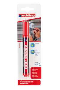 Edding Permanentmarker 300 1,5-3 mm rot 1er-Blister