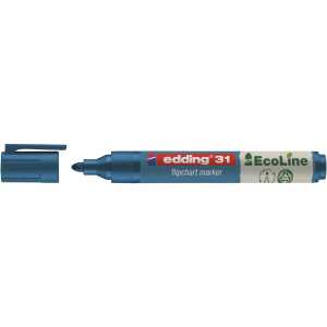 Edding Flipchartmarker EcoLine 31 1,5-3 mm blau