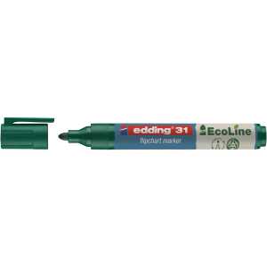 Edding Flipchartmarker EcoLine 31 1,5-3 mm grün