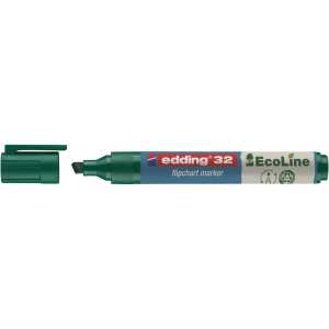 Edding Flipchartmarker EcoLine 32 1-5 mm grün