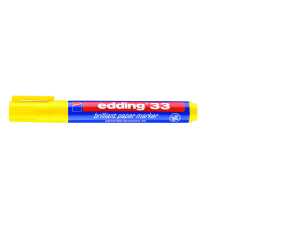 Edding Papiermarker Brillant 33 1-5 mm gelb