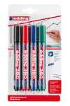 Edding Whiteboardmarker 360 1,5-3 mm 4er-Set Blister