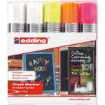 Edding Kreidemarker 4090 4-15 mm 5er-Set neon