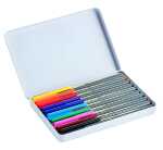 Edding Fineliner 55 0,3 mm 10er-Set Metallbox