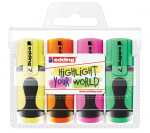 Edding Textmarker Mini 7 1-3 mm 4er-Set neon