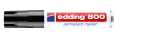 Edding Permanentmarker 800 4-12 mm schwarz