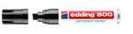 Edding Permanentmarker 800 4-12 mm schwarz