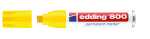 Edding Permanentmarker 800 4-12 mm gelb